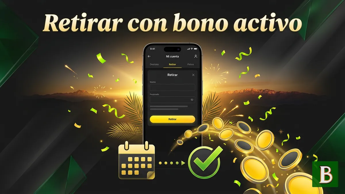 Cronología de retiro con bono activo en Brazino777 Chile