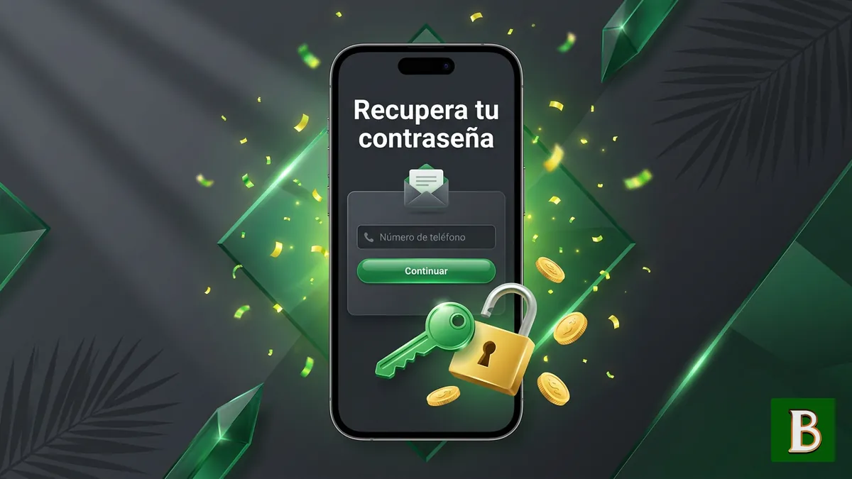 Recuperación de contraseña de Brazino777 por teléfono o e-mail