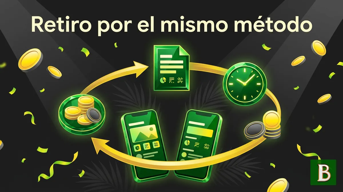 Esquema del retiro en Brazino777: se paga por el mismo método del depósito