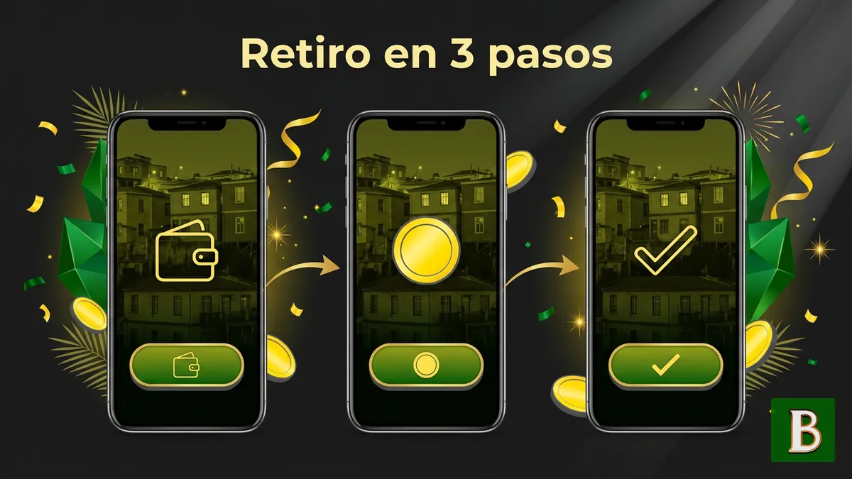 Pasos para retirar en Brazino777: Cajero, Sacar, Retirar